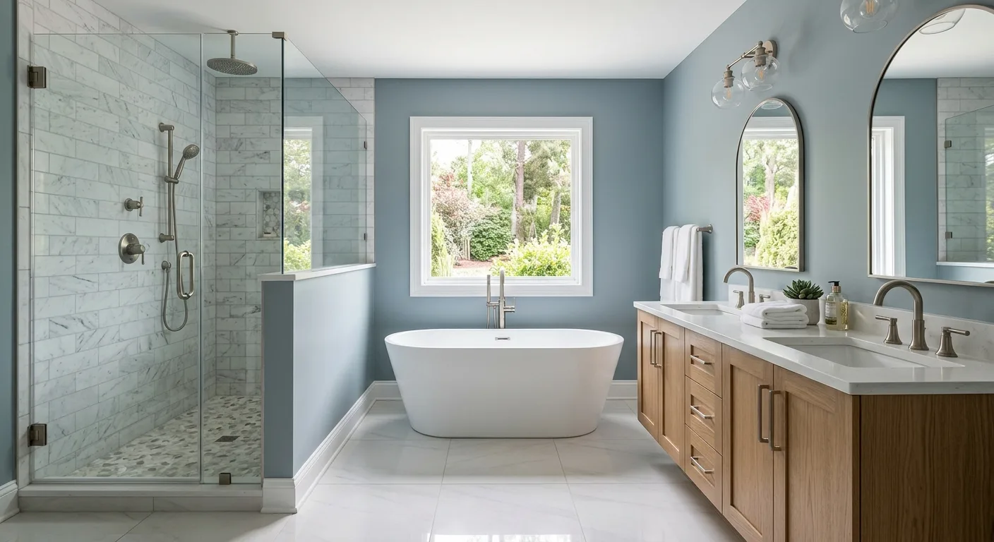 bathroom remodeling work, professional service in New Bern, NC