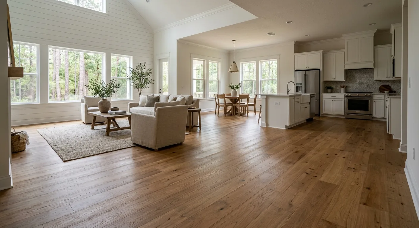 flooring installation work, project example in Bryceville, FL