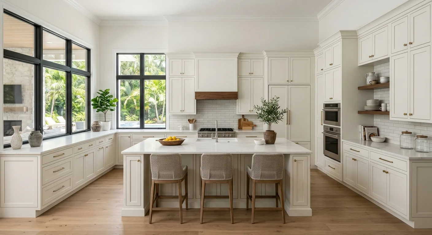 custom cabinet installation work, professional service in Jacksonville, FL