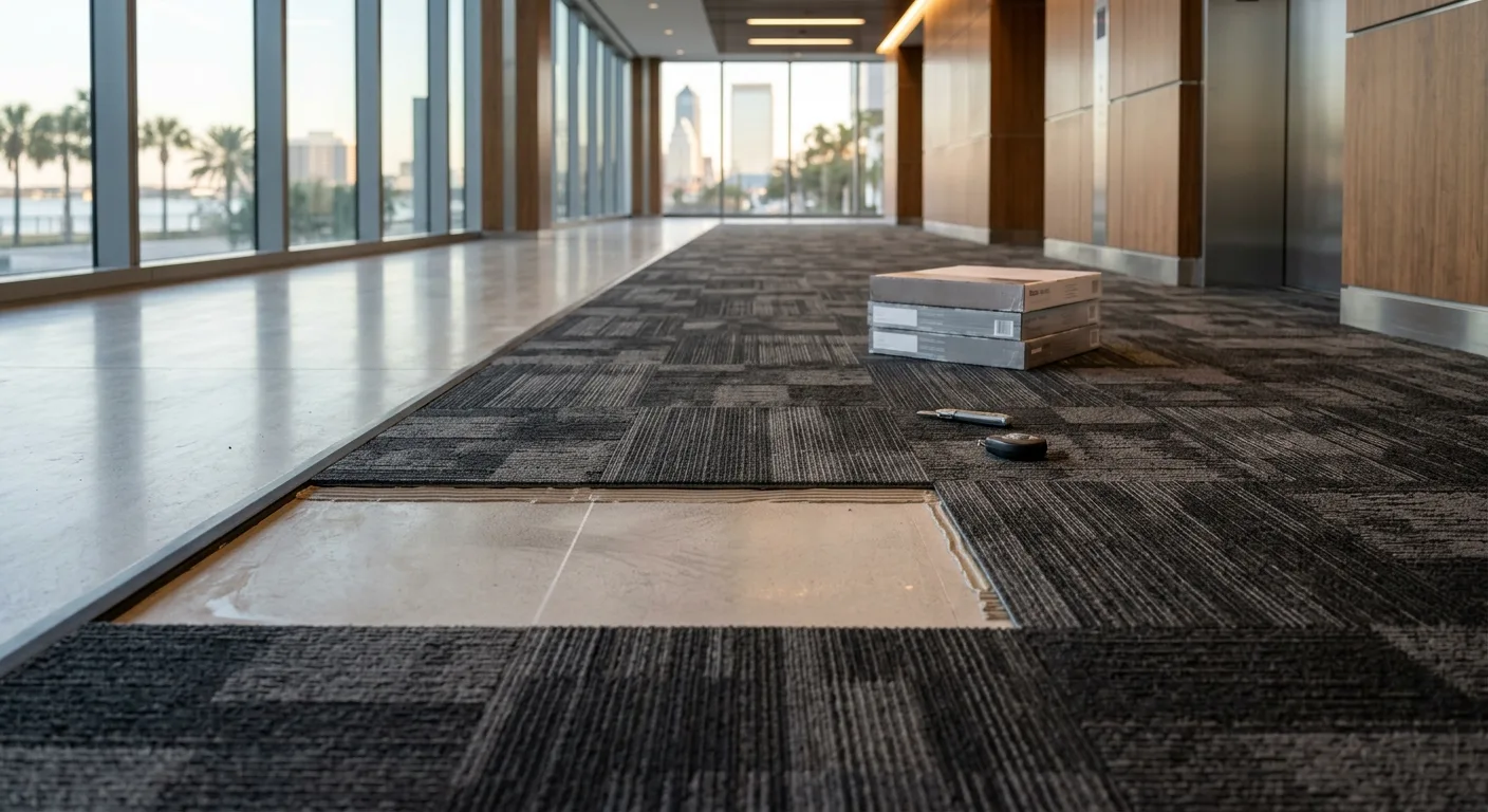 Carpet Tile Installation
