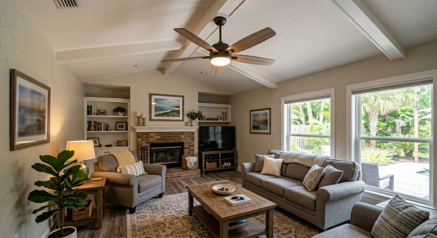 fan installation work, professional service in Jacksonville, FL