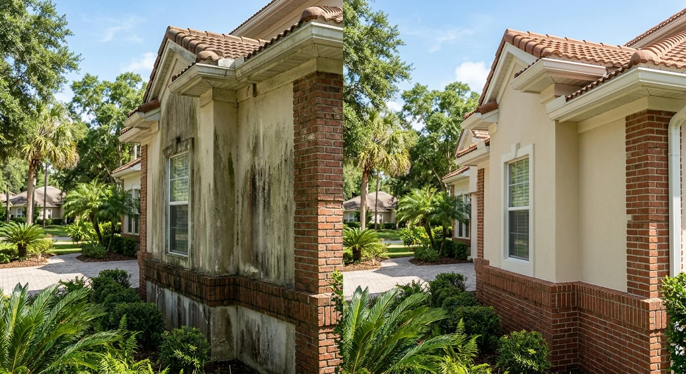 Exterior Pressure Washing