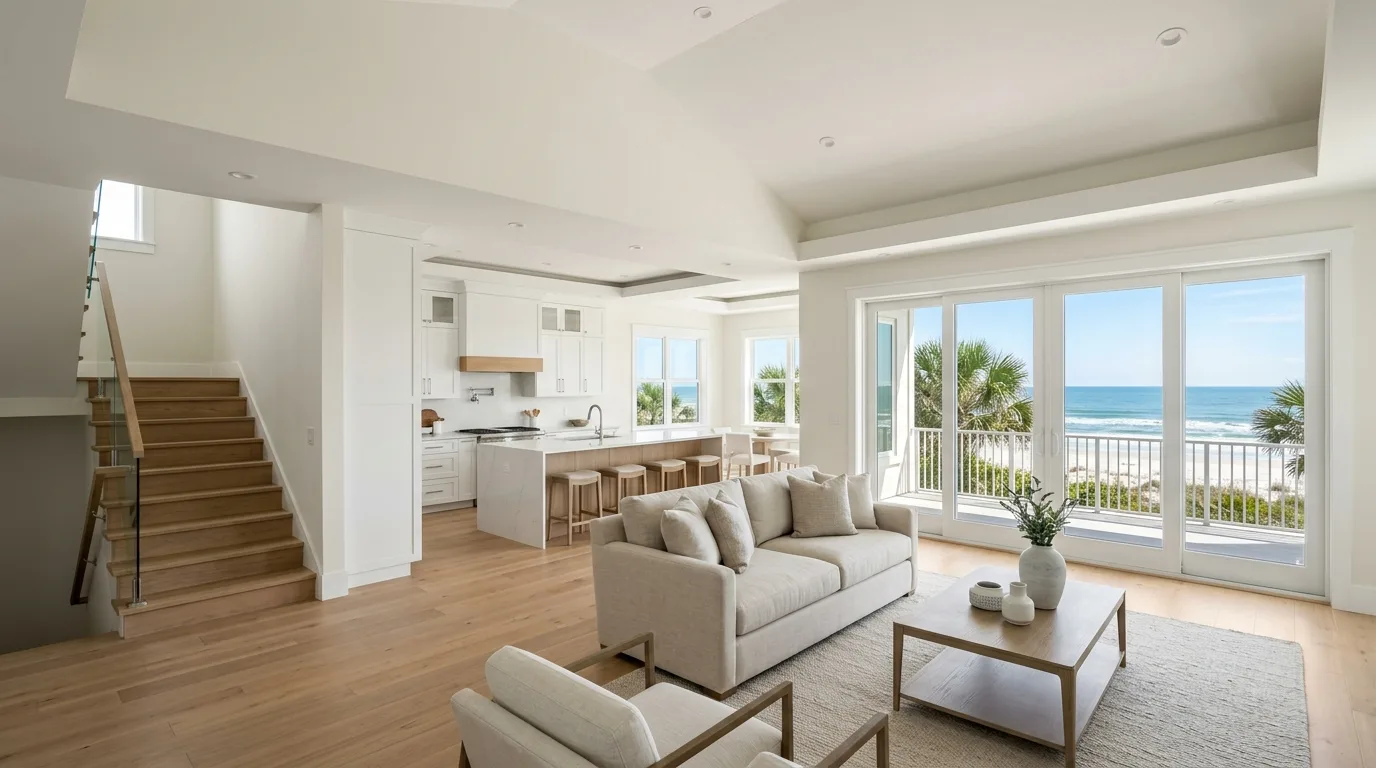 drywall services work, project example in Jacksonville Beach, FL
