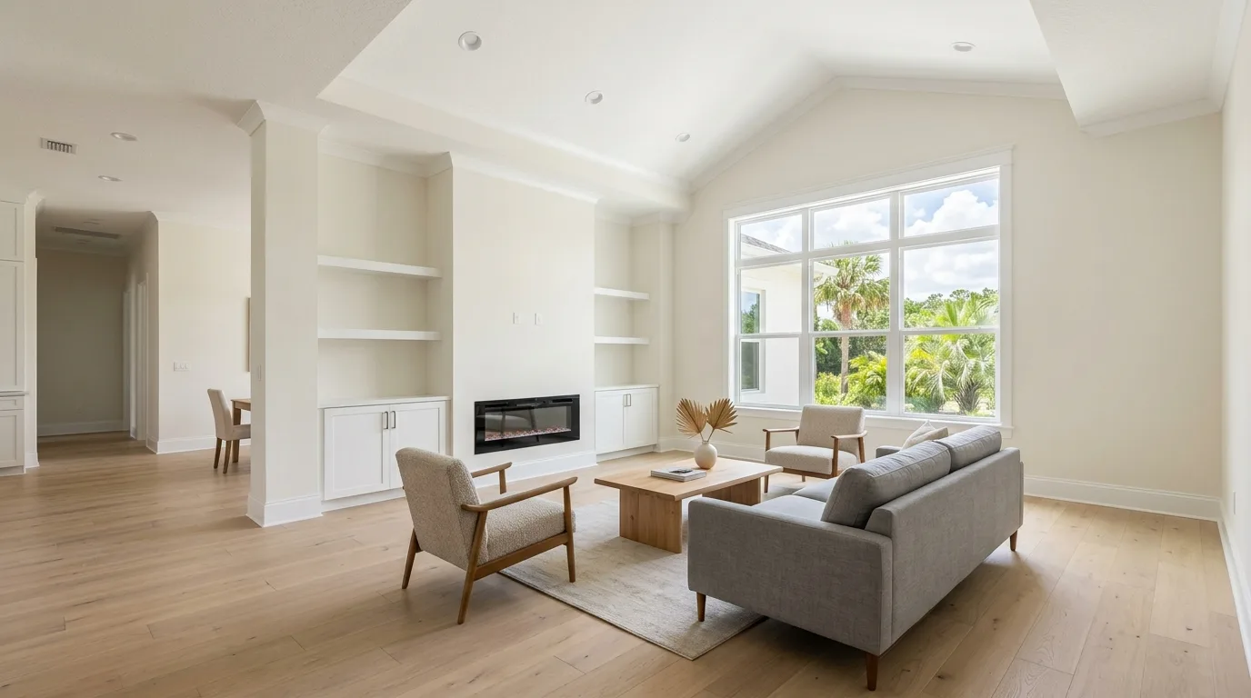 drywall services work, project example in Jacksonville, FL