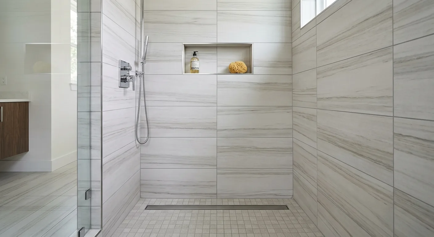 Tile Installation That Holds Its Line