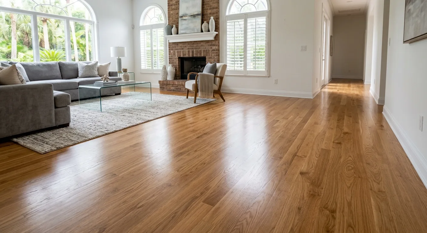 wood floor maintenance work, professional service in Jacksonville, FL