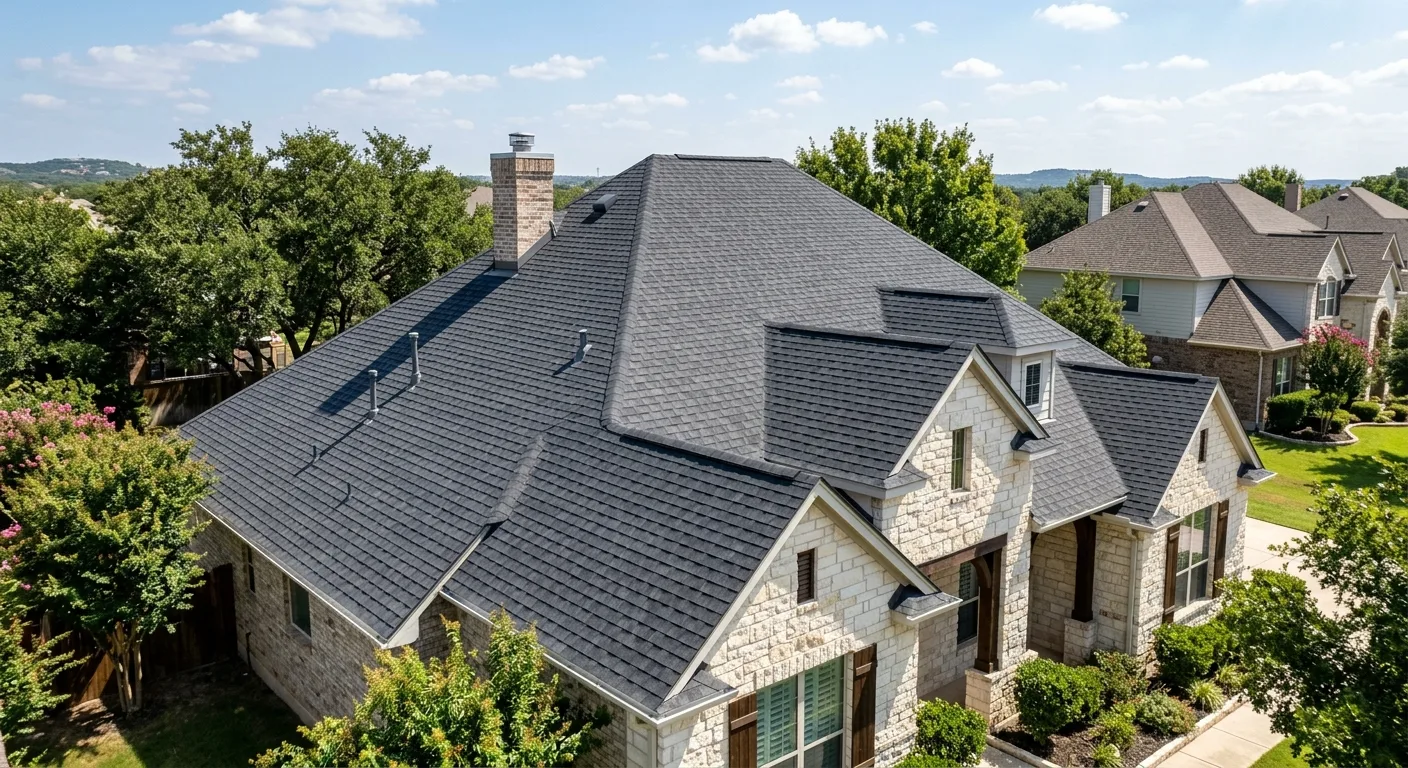 roofer work — project example in Round rock, TX