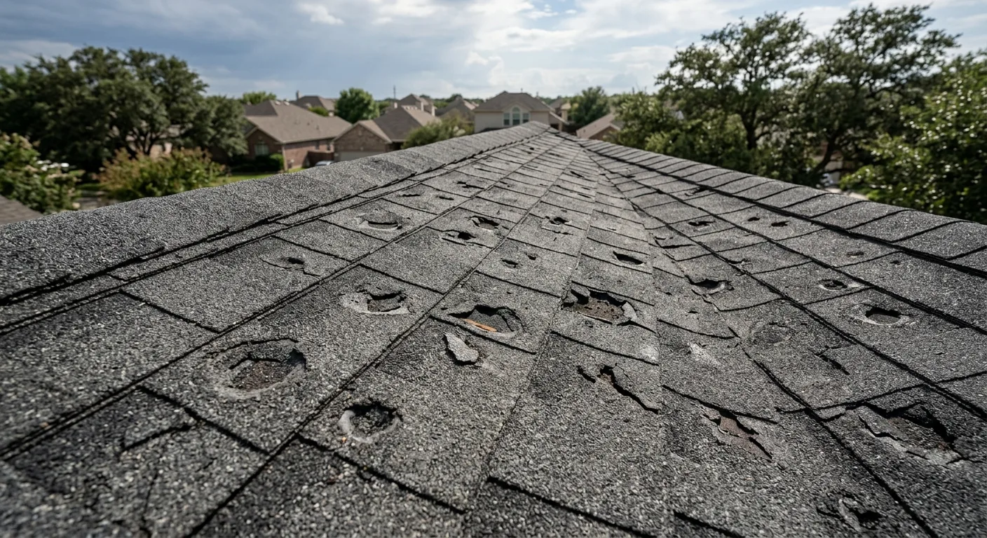 How to Spot Hail Damage After a Round Rock Storm