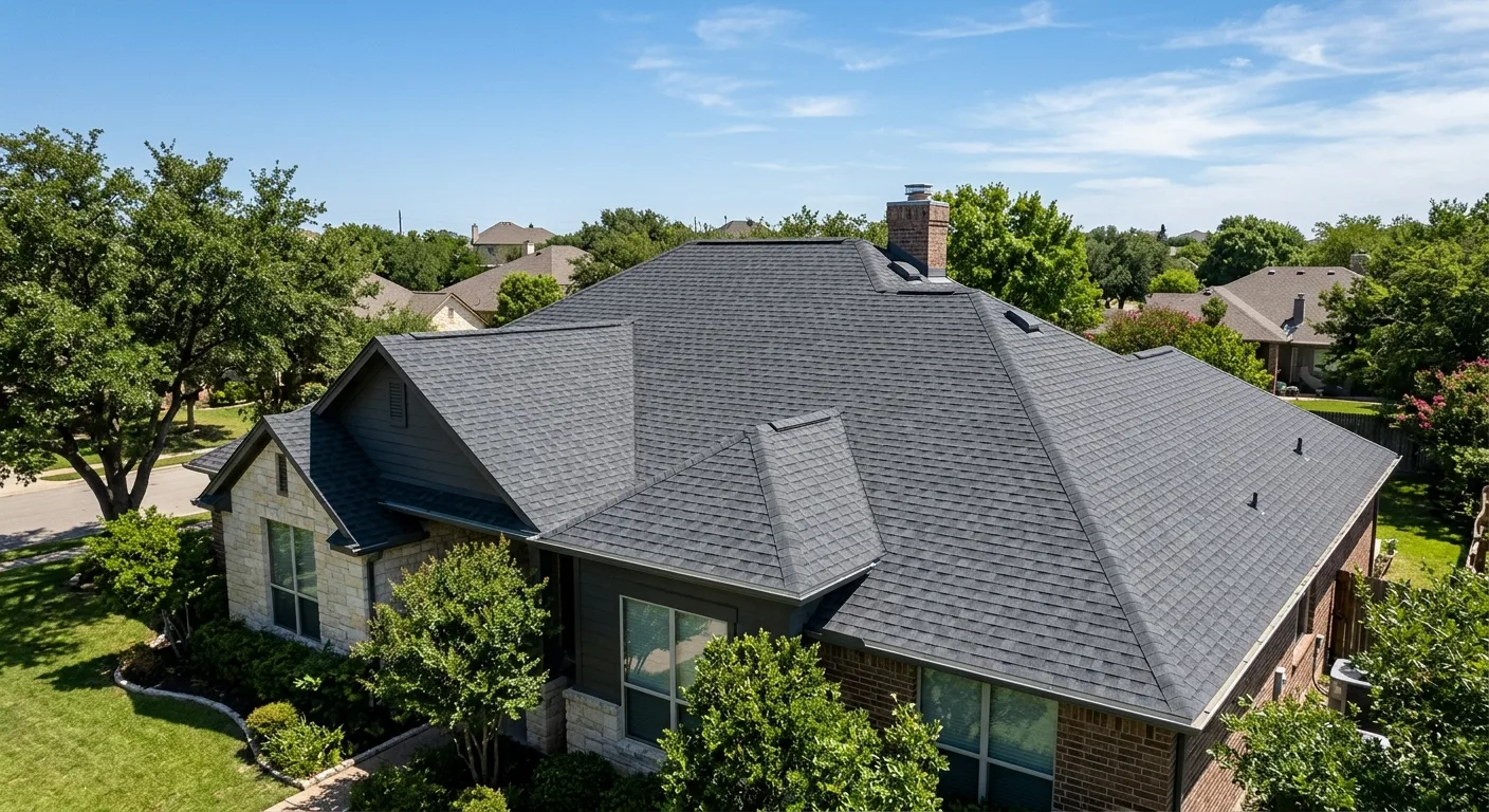 roofer work — project example in Round rock, TX
