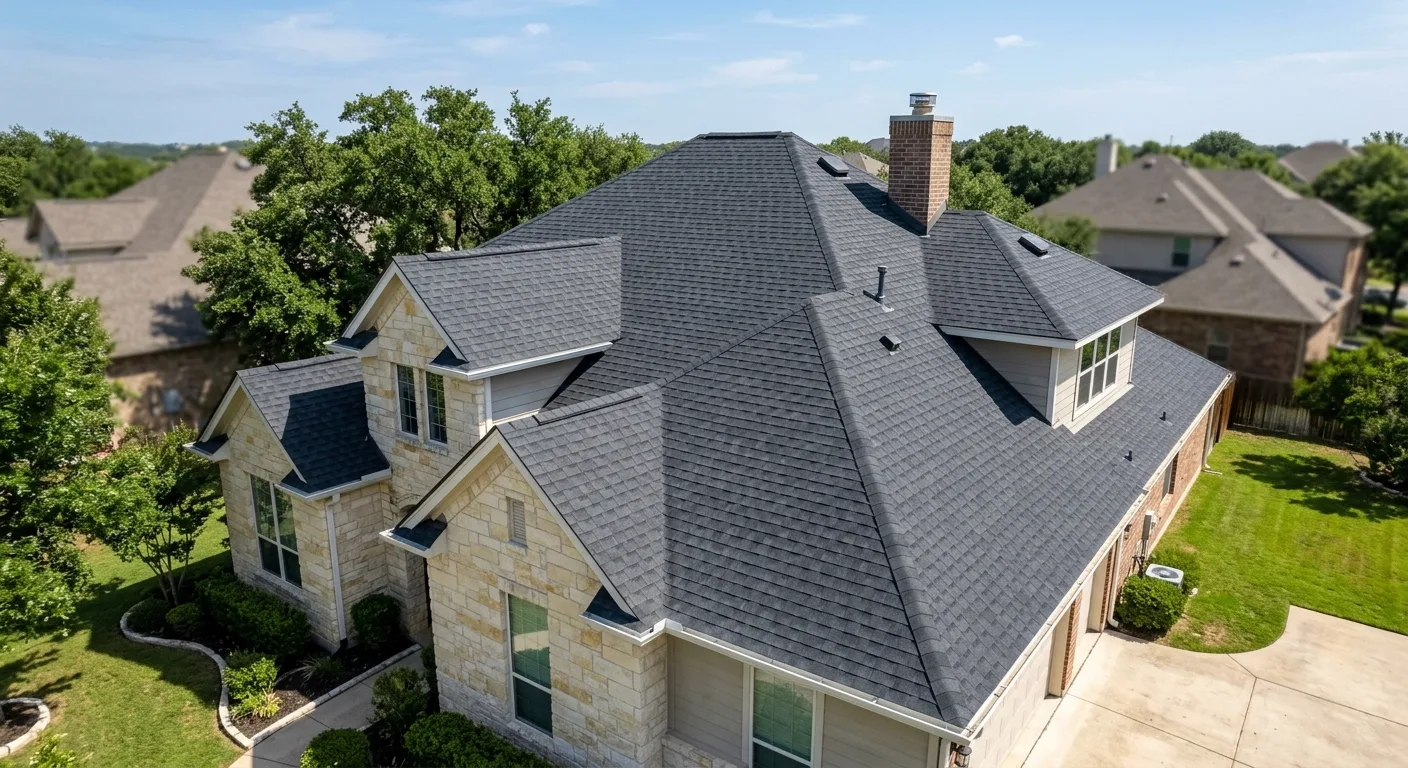 roofer work — project example in Round rock, TX