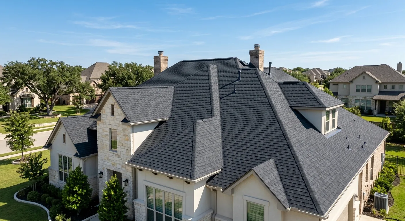 roofer work — project example in Round rock, TX
