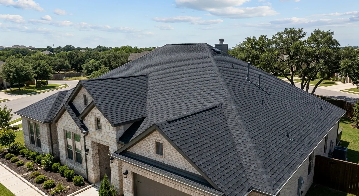 roofer work — project example in Round rock, TX