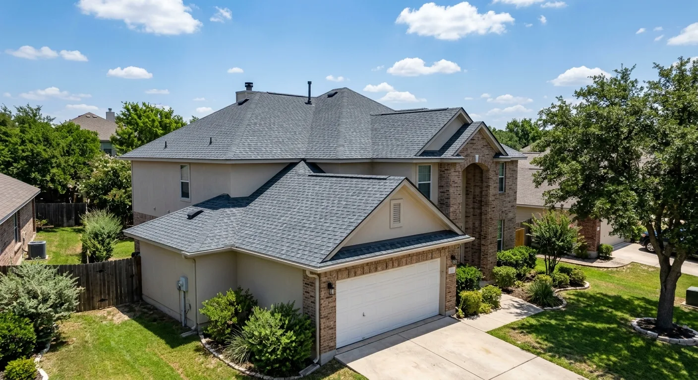 roofer work — project example in Round rock, TX