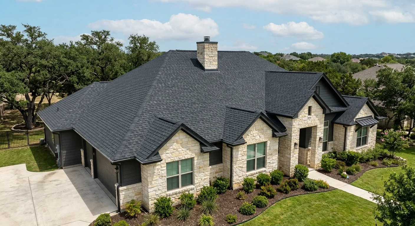 roofer work — project example in Round rock, TX