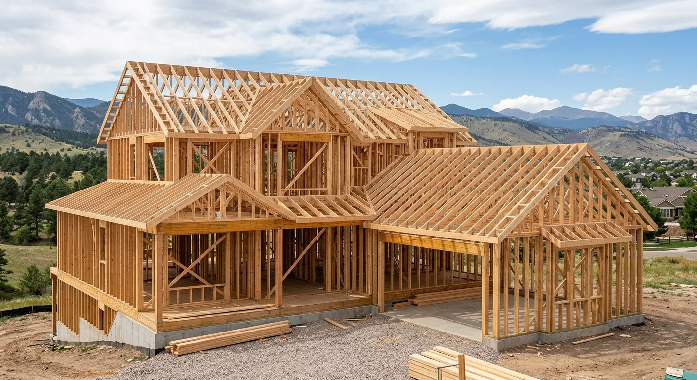 Wood Framing for Walls and Rooms