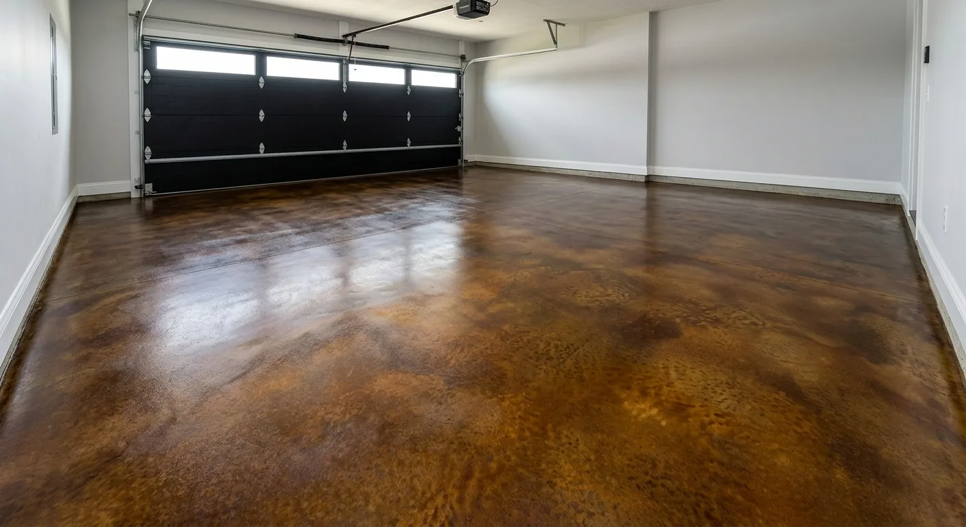 moisture staining work, project example in Hilliard, OH