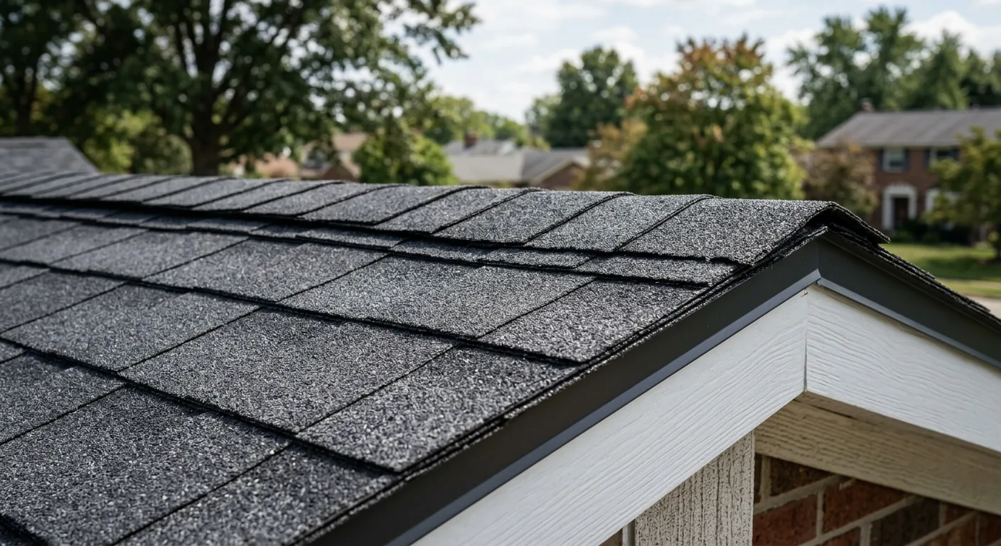 roof replacement work, project example in Columbus, OH