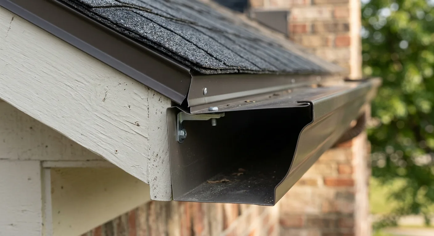 gutters pulling from fascia work, professional service in Hilliard, OH