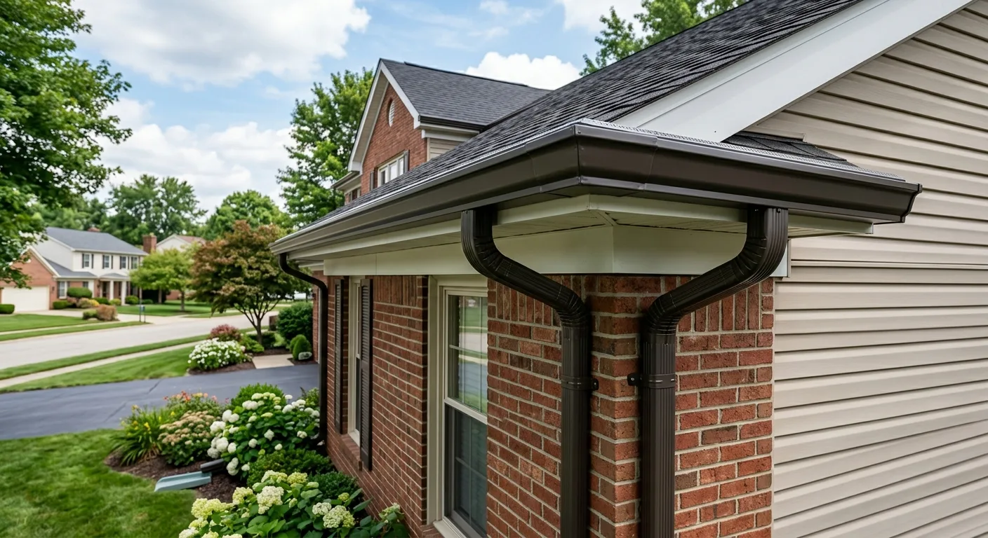 sagging or pulling gutters work, professional service in Hilliard, OH
