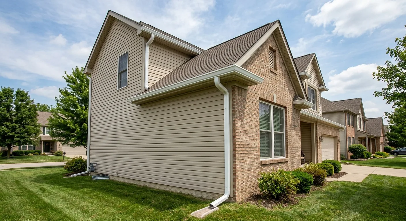 gutter installation work, professional service in Hilliard, OH