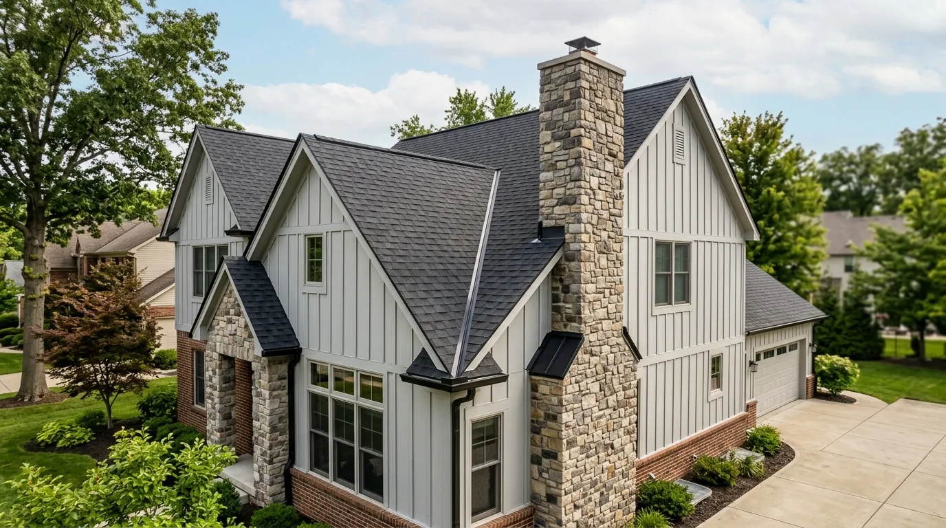 lifted or missing flashing work, professional service in Hilliard, OH