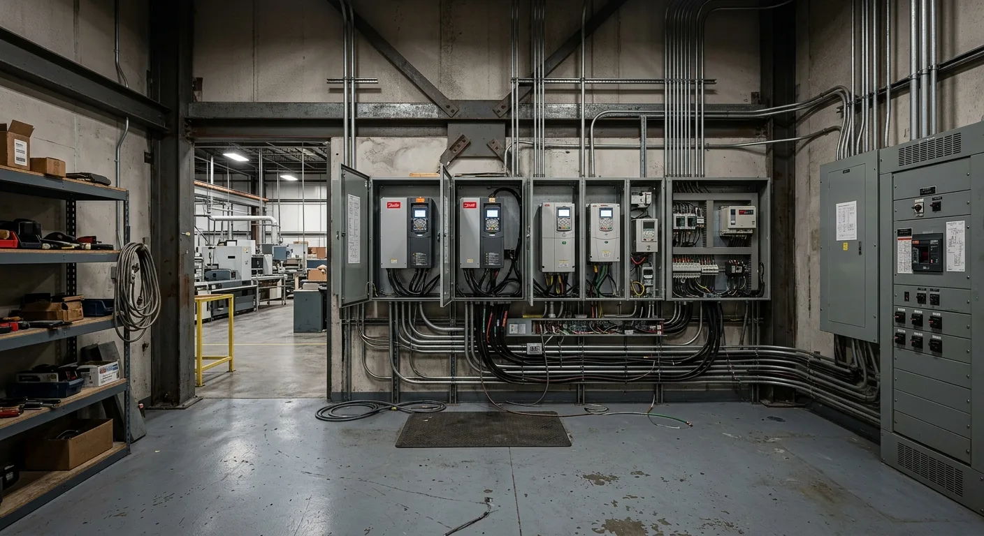 variable frequency work, project example in Hilliard, OH