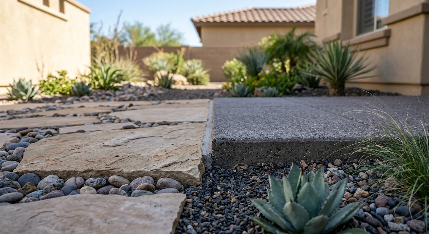 landscaper work — project example in Surprise, AZ