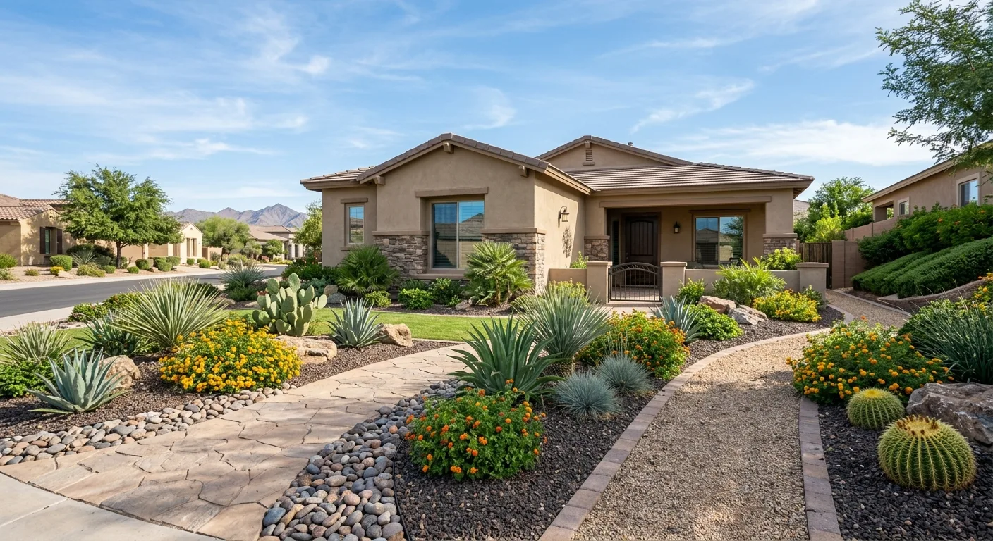 landscaper work — project example in Surprise, AZ
