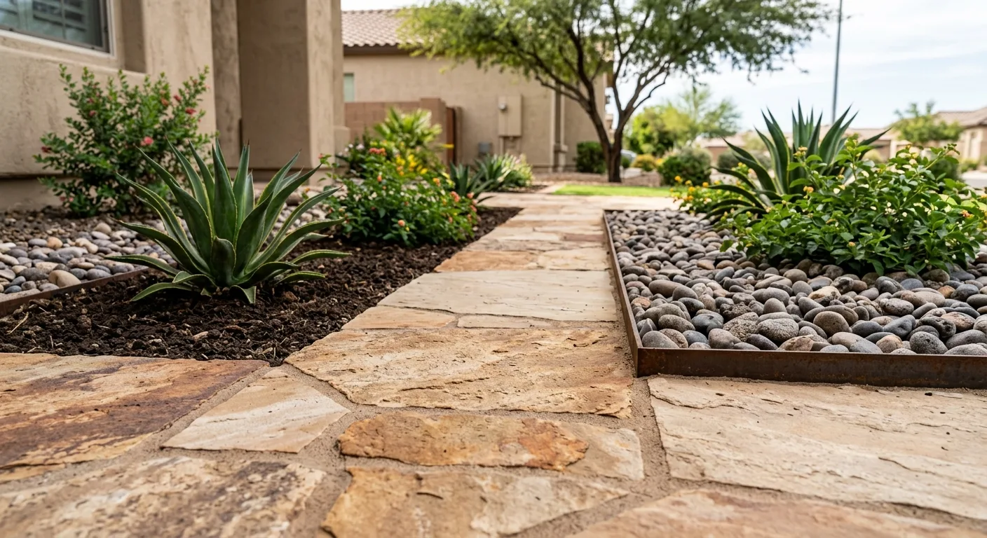 landscaper work — project example in Surprise, AZ