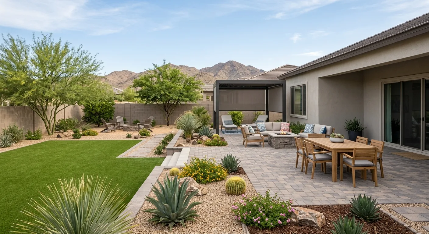landscaper work — project example in Surprise, AZ