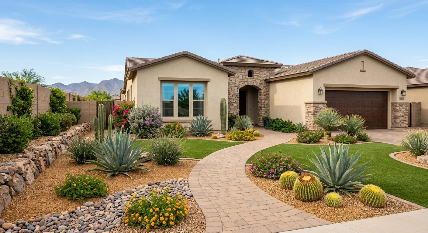 landscaper work — project example in Surprise, AZ