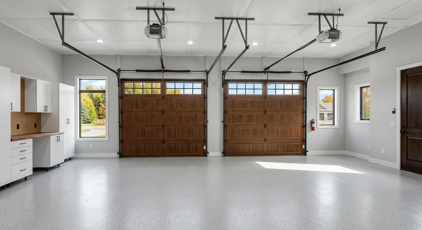 garage door company work — project example in Brainerd, MN