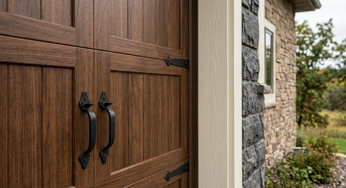 garage door company work — project example in Brainerd, MN