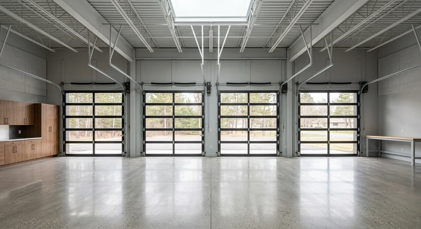 Commercial Garage Door Operators for Real Industrial Work