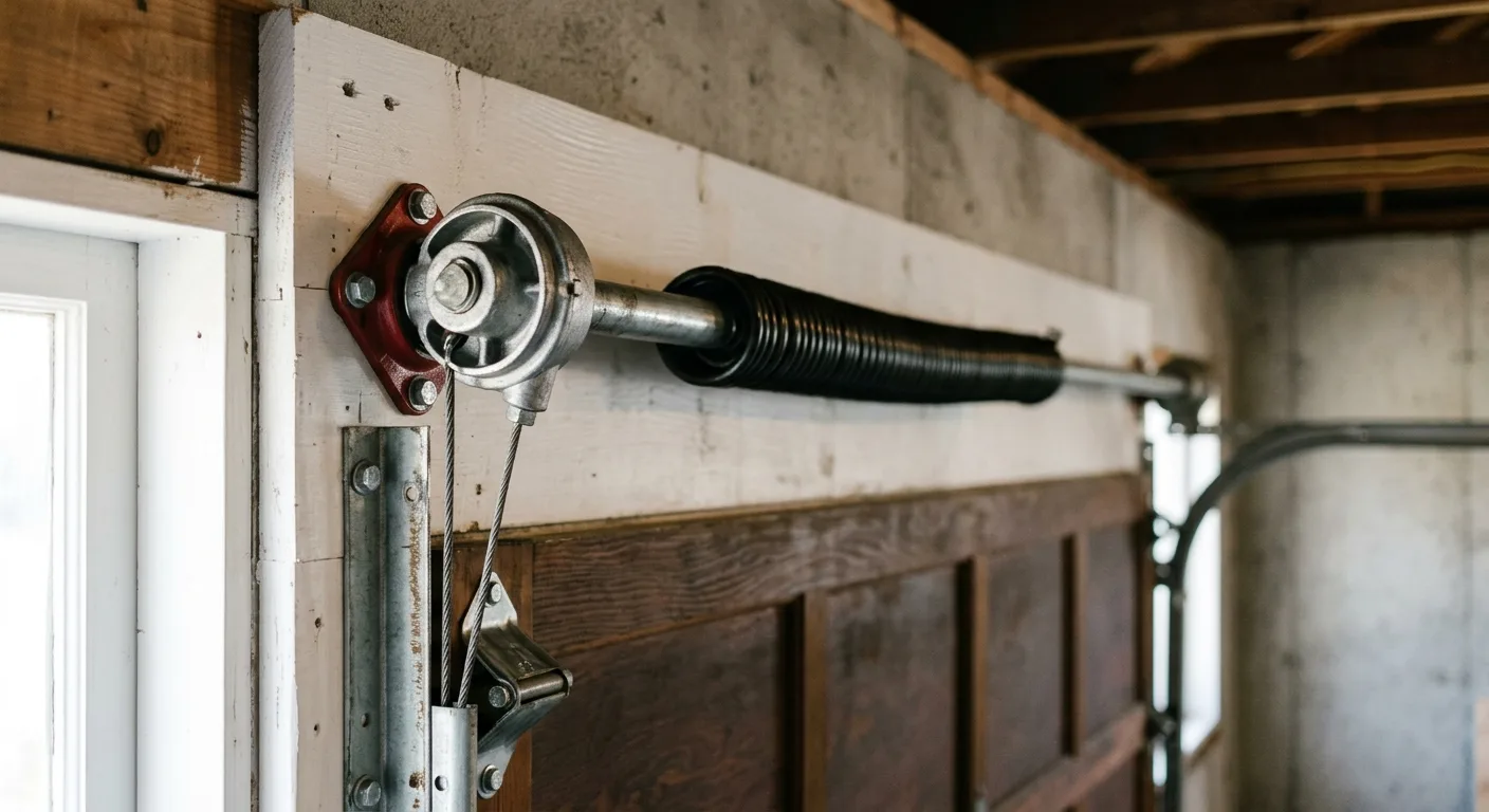 garage door spring replacement work — professional service in Brainerd, MN