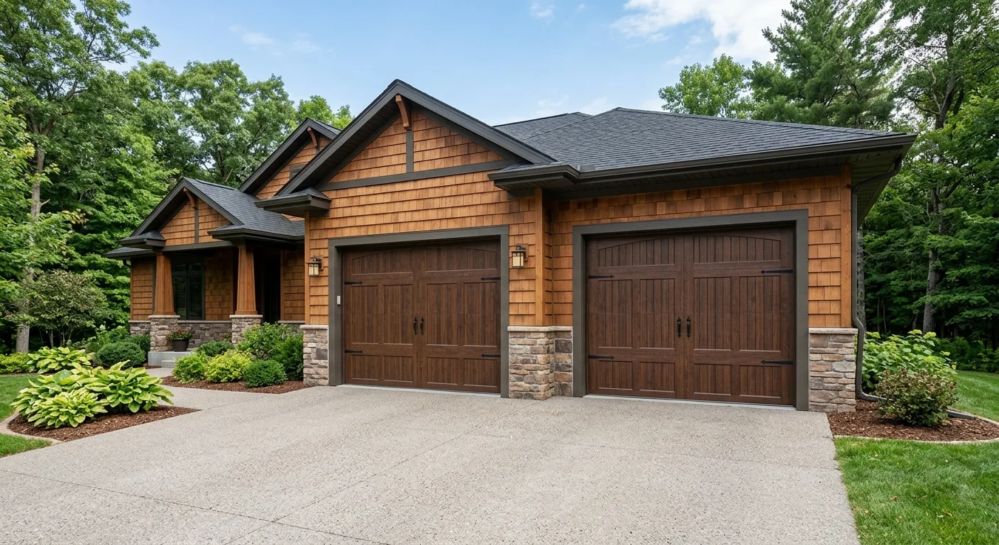 insulated garage doors work — professional service in Brainerd, MN