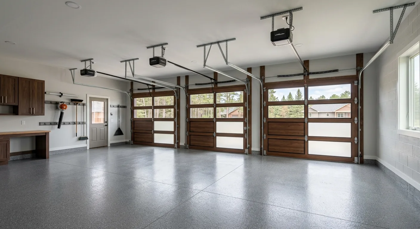 residential garage doors work — professional service in Brainerd, MN