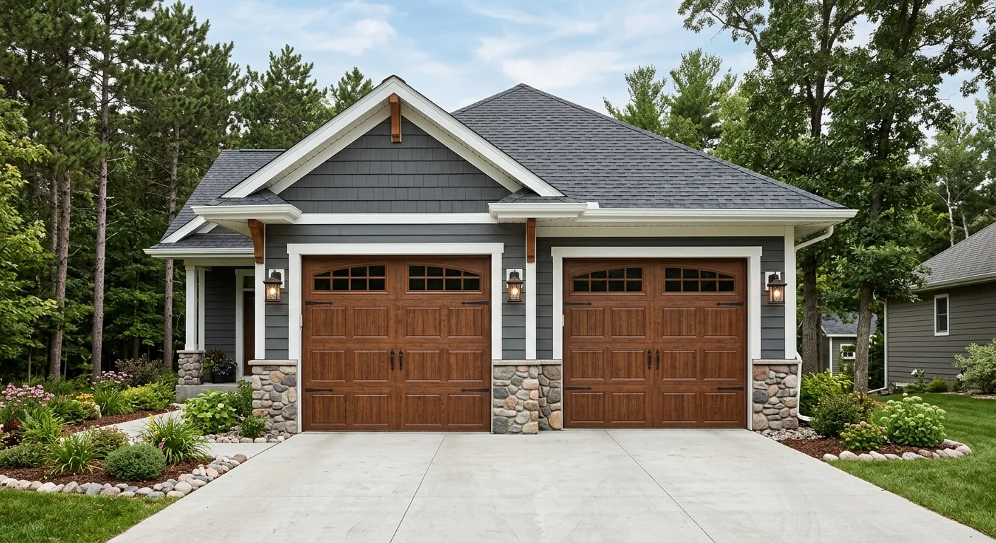 residential garage doors work — professional service in Brainerd, MN