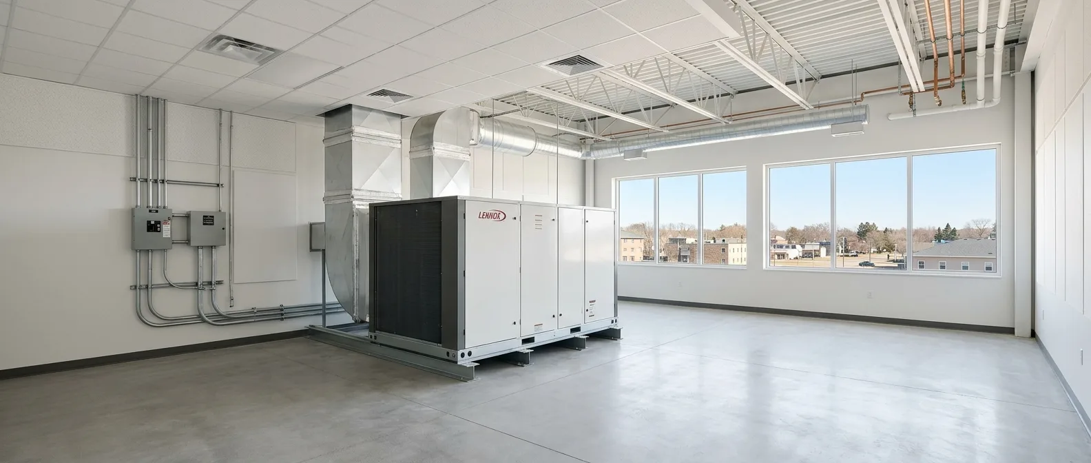 rooftop unit replacement work — professional service in Watertown, MN