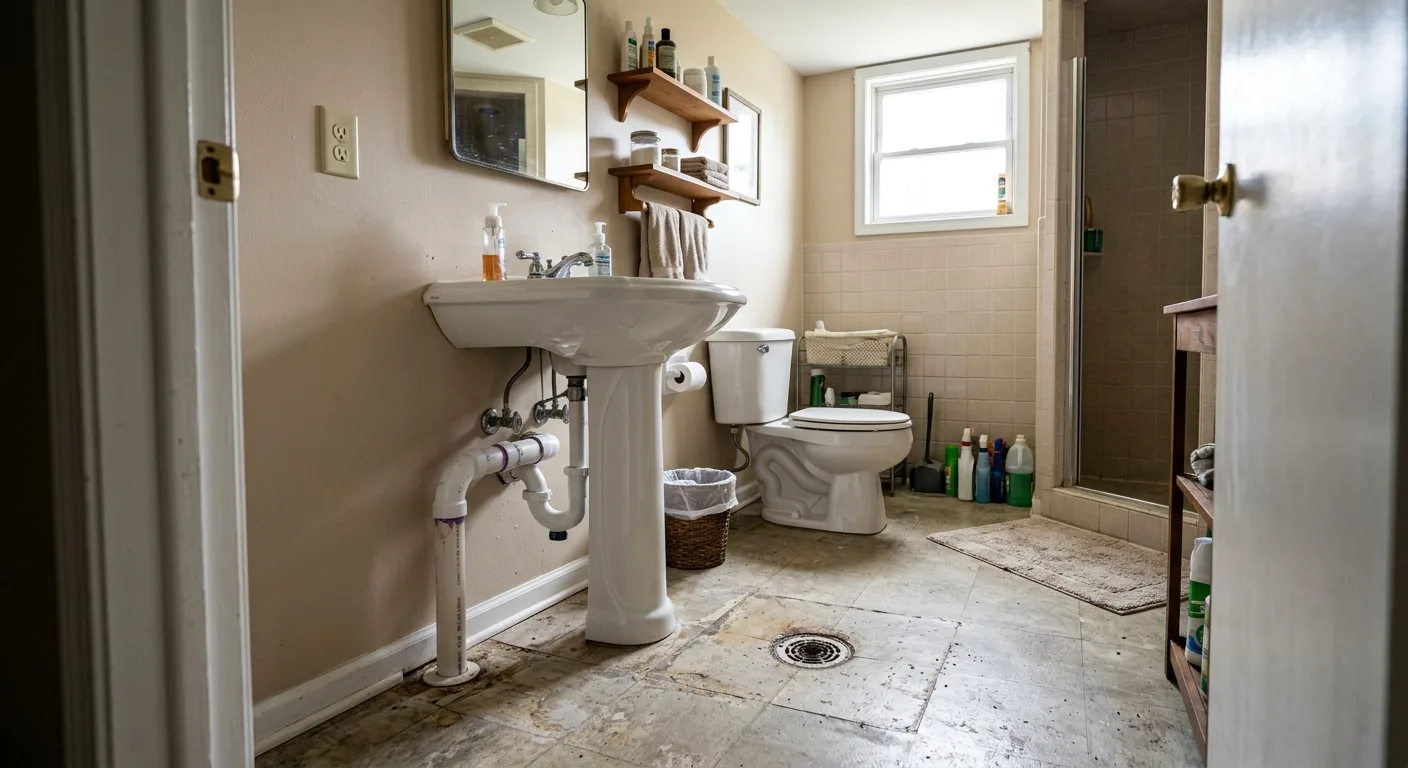 drain cleaning work, project example in Haw River, NC