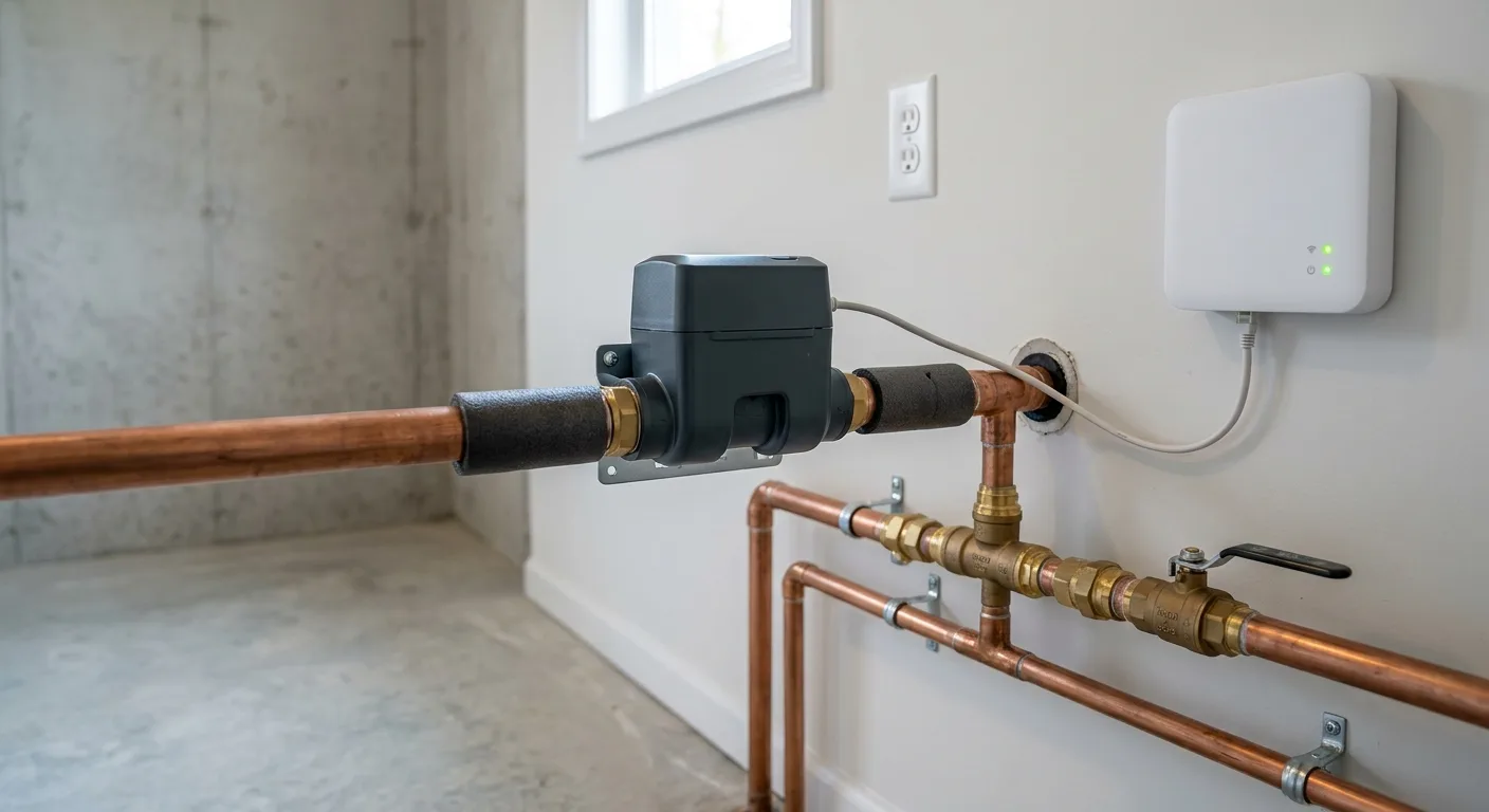 plumbing leak detection work, project example in Mebane, NC