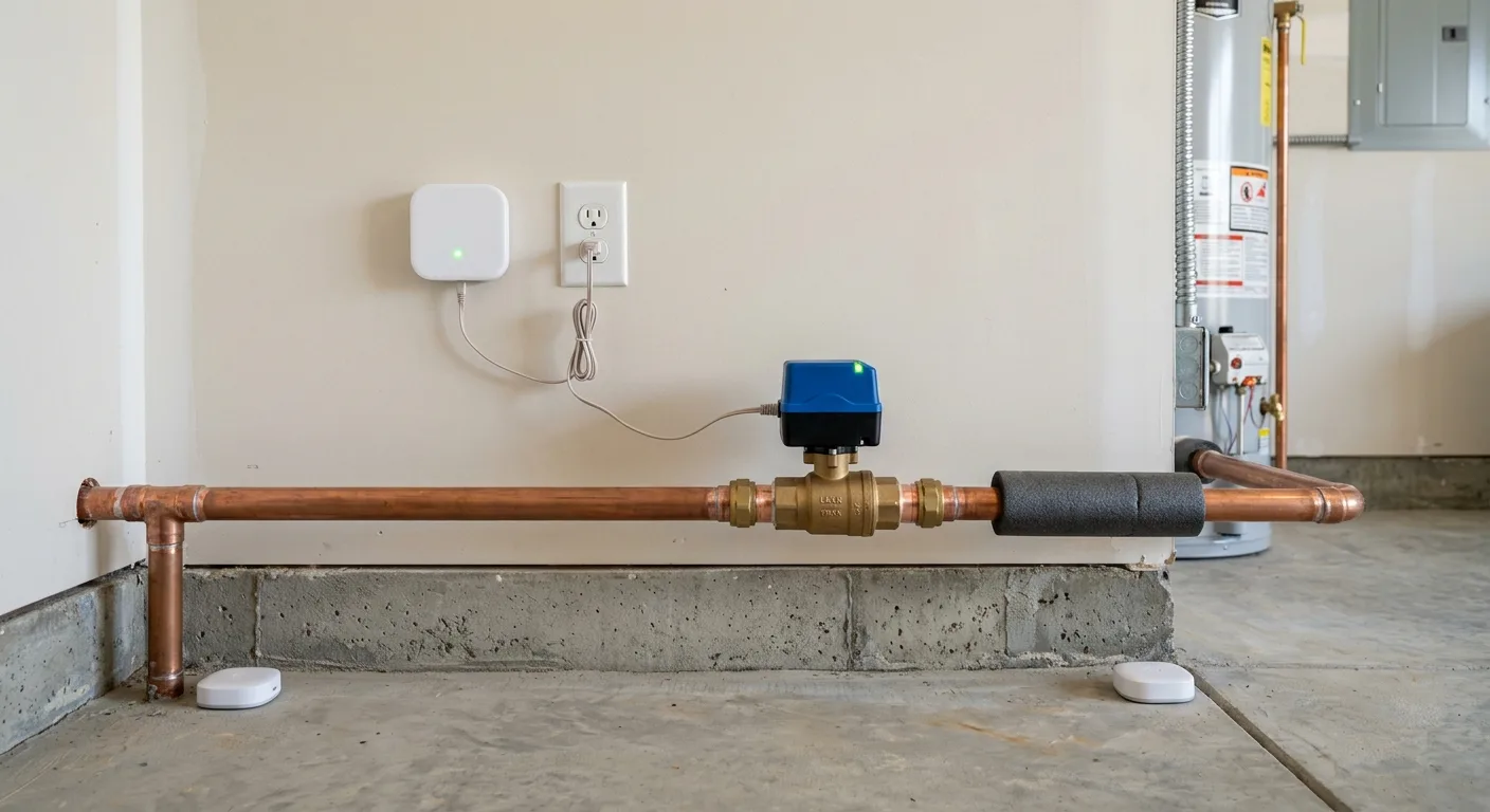plumbing leak detection work, project example in Siler City, NC