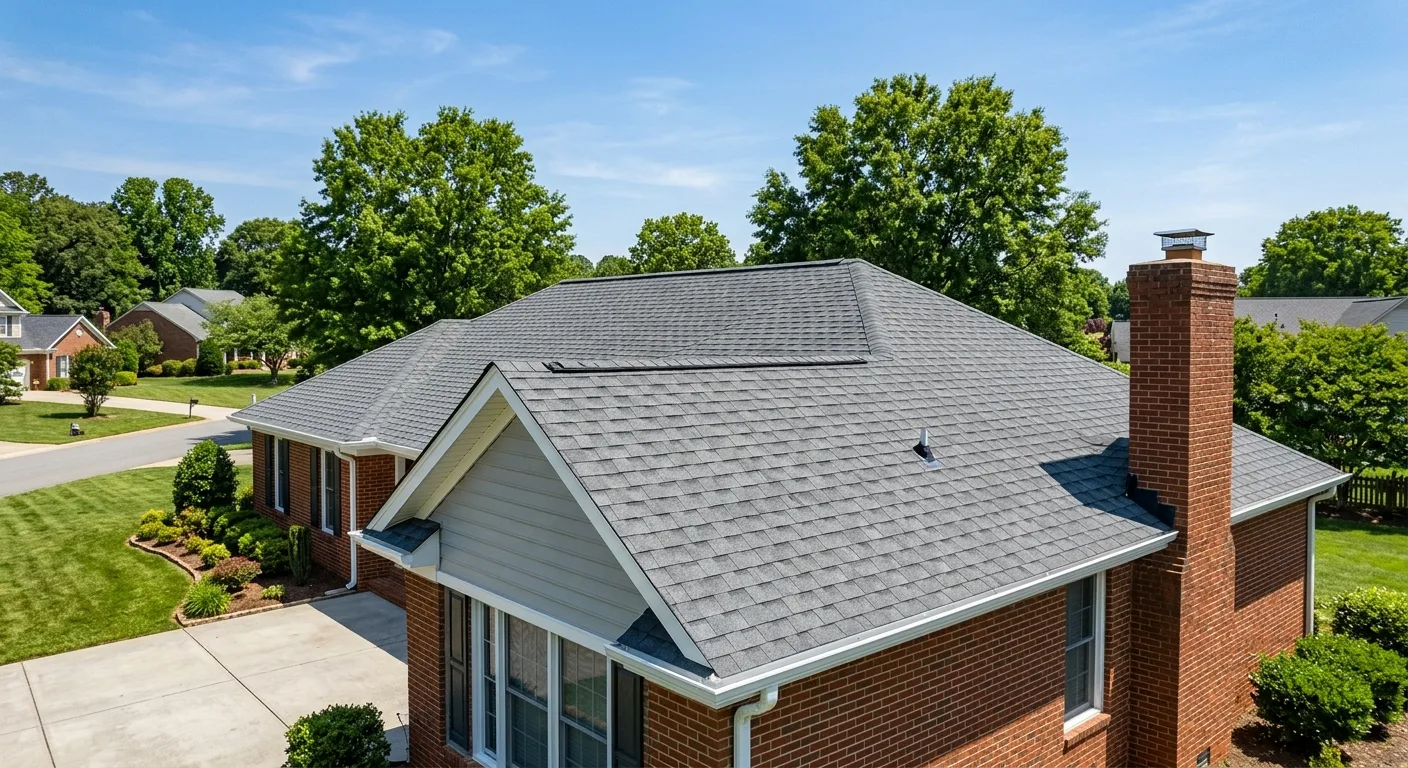 roofer work — project example in Indian Trail, NC