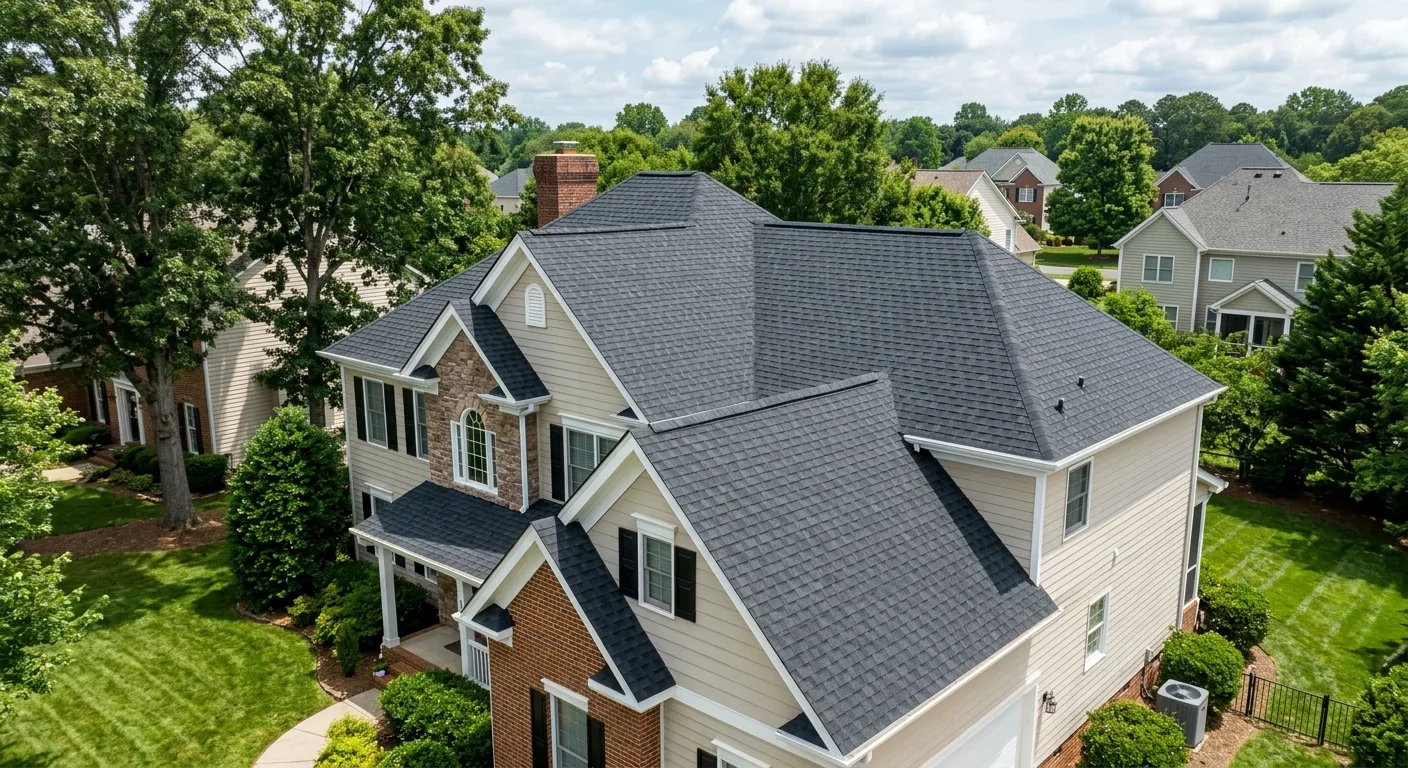 roofer work — project example in Matthews, NC