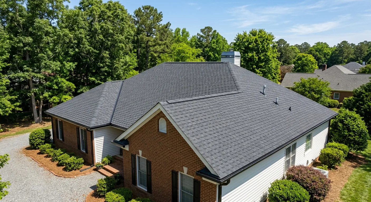 roofer work — project example in Midland, NC