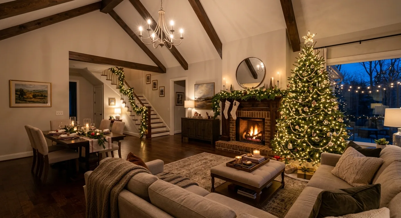 holiday lighting work — professional service in Charlotte, NC
