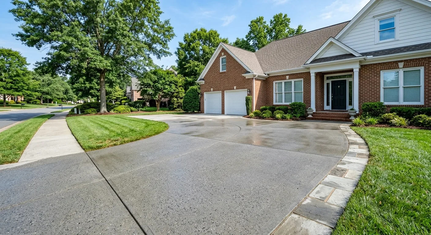 pressure washing work — professional service in Charlotte, NC