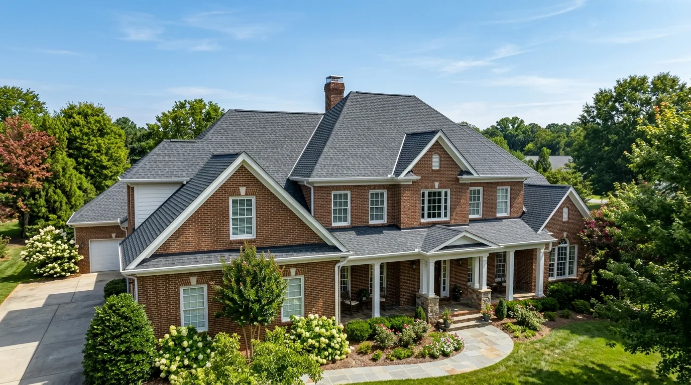 roof cleaning work — professional service in Charlotte, NC