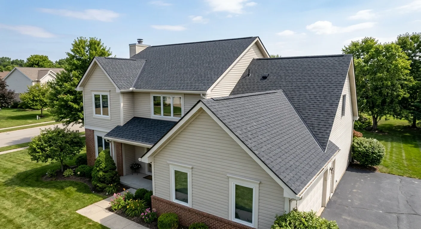 roofer work — project example in South Park, PA