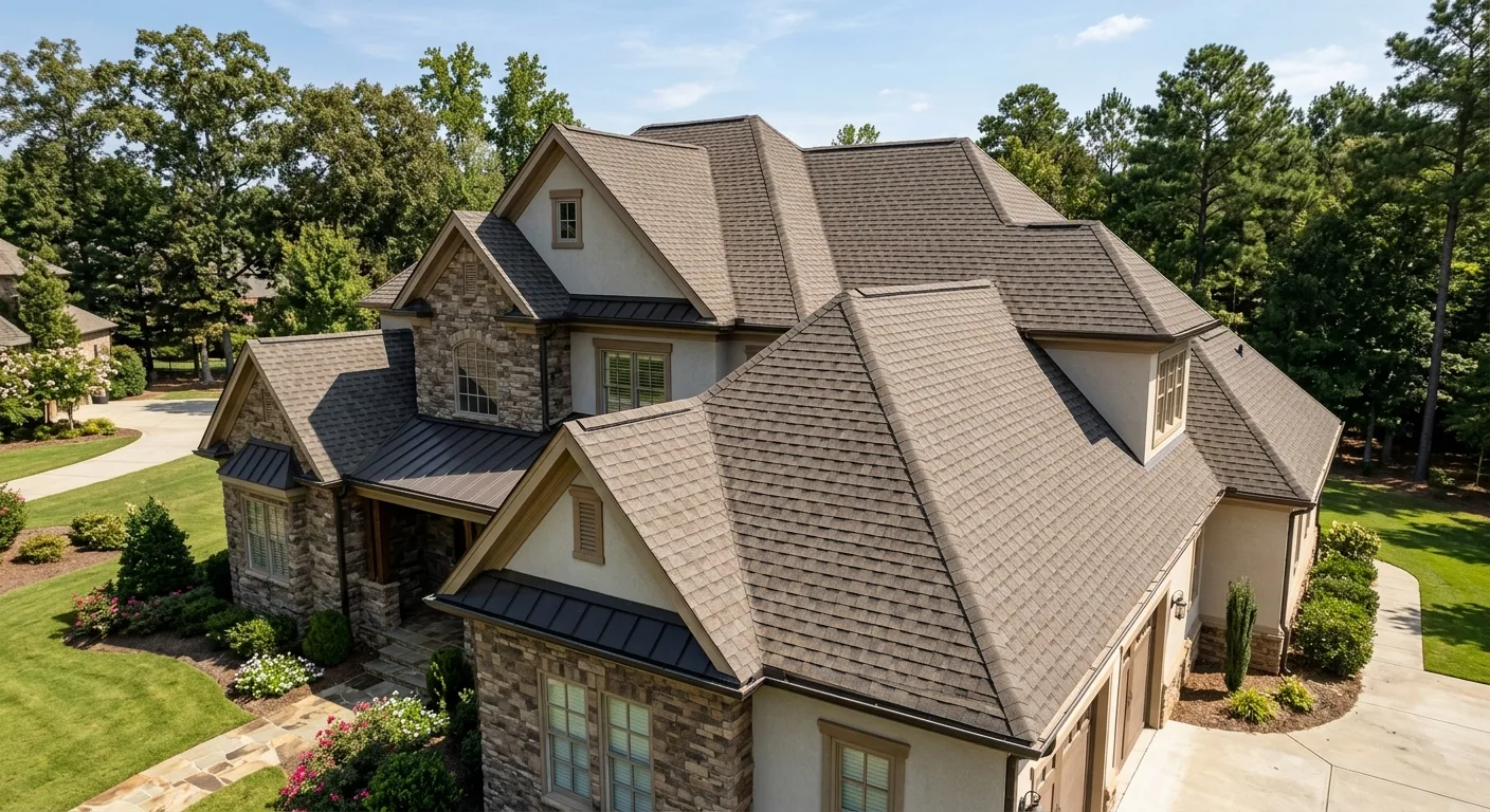 roofer work — project example in Wesley Chapel, NC